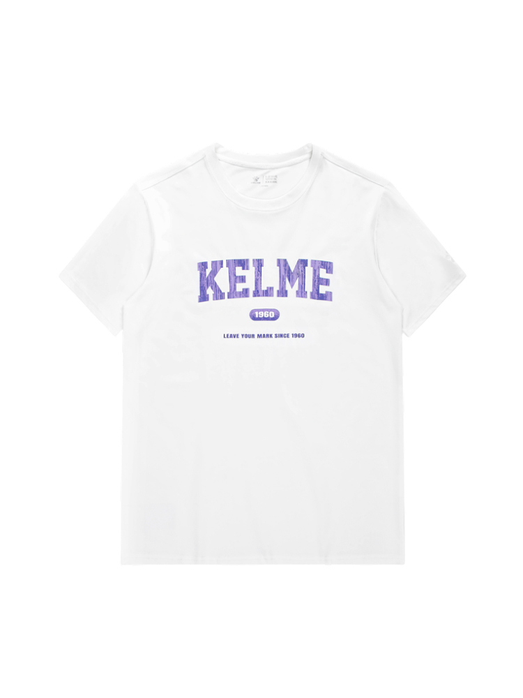 Футболка KELME Round Neck Short Sleeve T-Shirt White