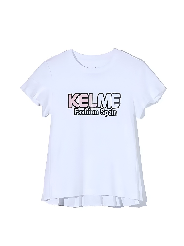 Детская футболка KELME Girls Short Sleeve T-Shirt White