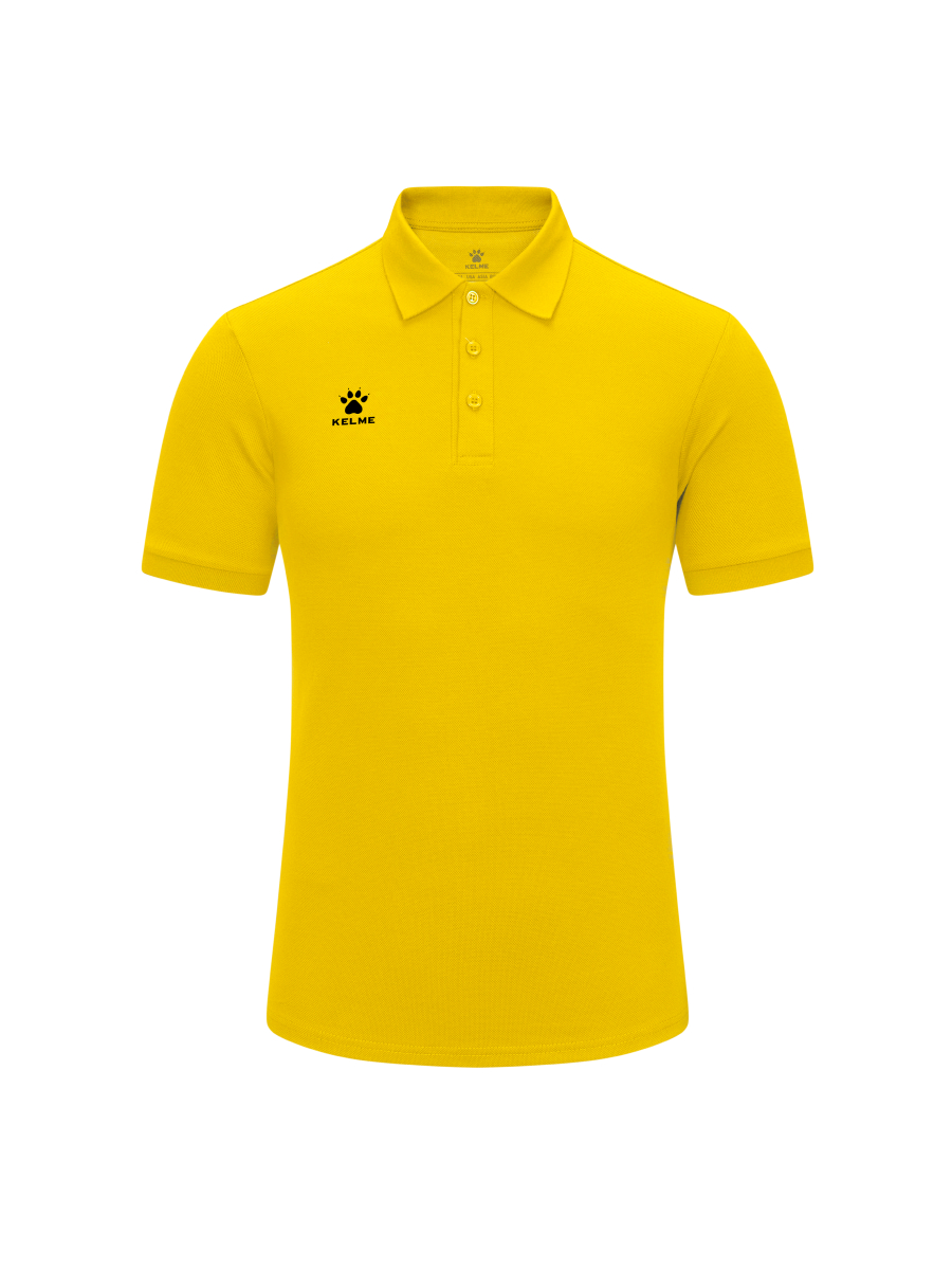 Футболка-поло KELME Short Sleeve Polo Shirt Yellow