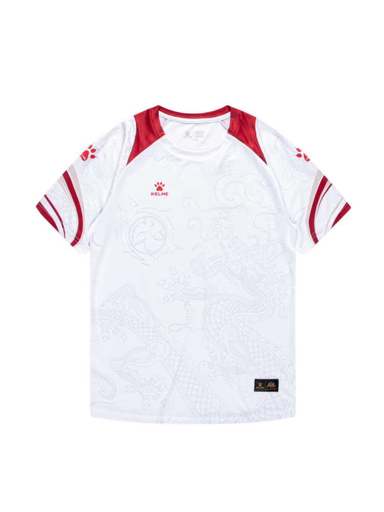 Футболка KELME Round Neck Short Sleeve T-Shirt White