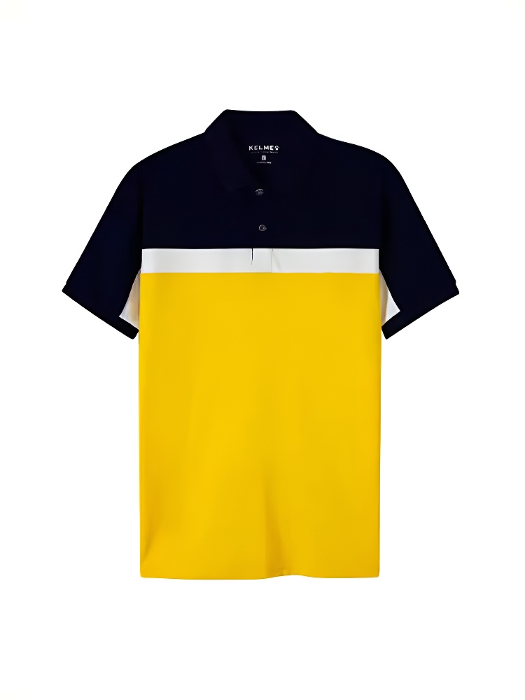Футболка-поло KELME Short Sleeve Polo Shirt (Yellow/Black)