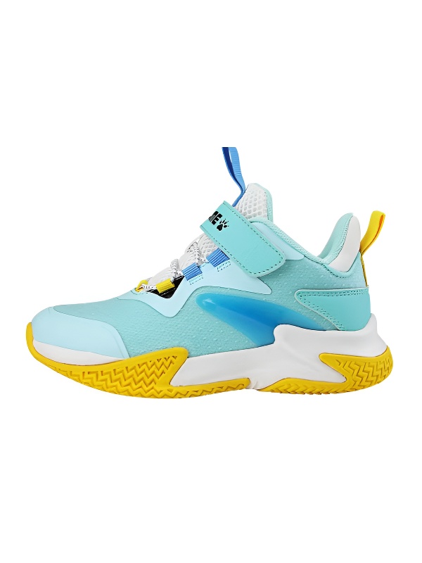 Детские баскетбольные кроссовки KELME Children's Basketball Shoes Light Blue