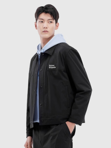 Олимпийка KELME Woven Jacket (Lapel Collar) Black