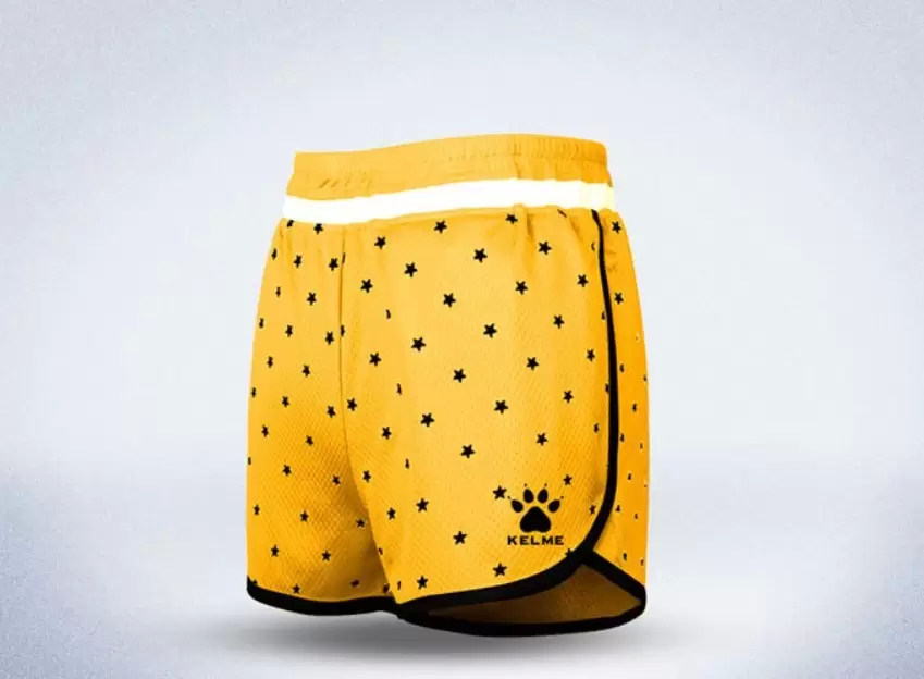 Шорты KELME Running Knitted Shorts Yellow