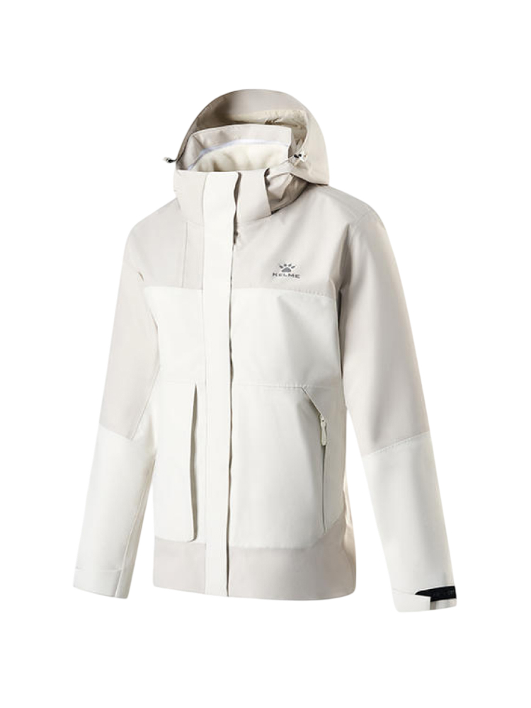 Демисезонная куртка KELME Jacket (inner Fleece) White