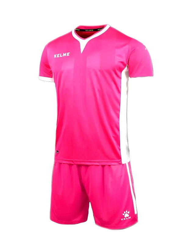 Футбольная форма KELME Short Sleeve Football Uniform Pink