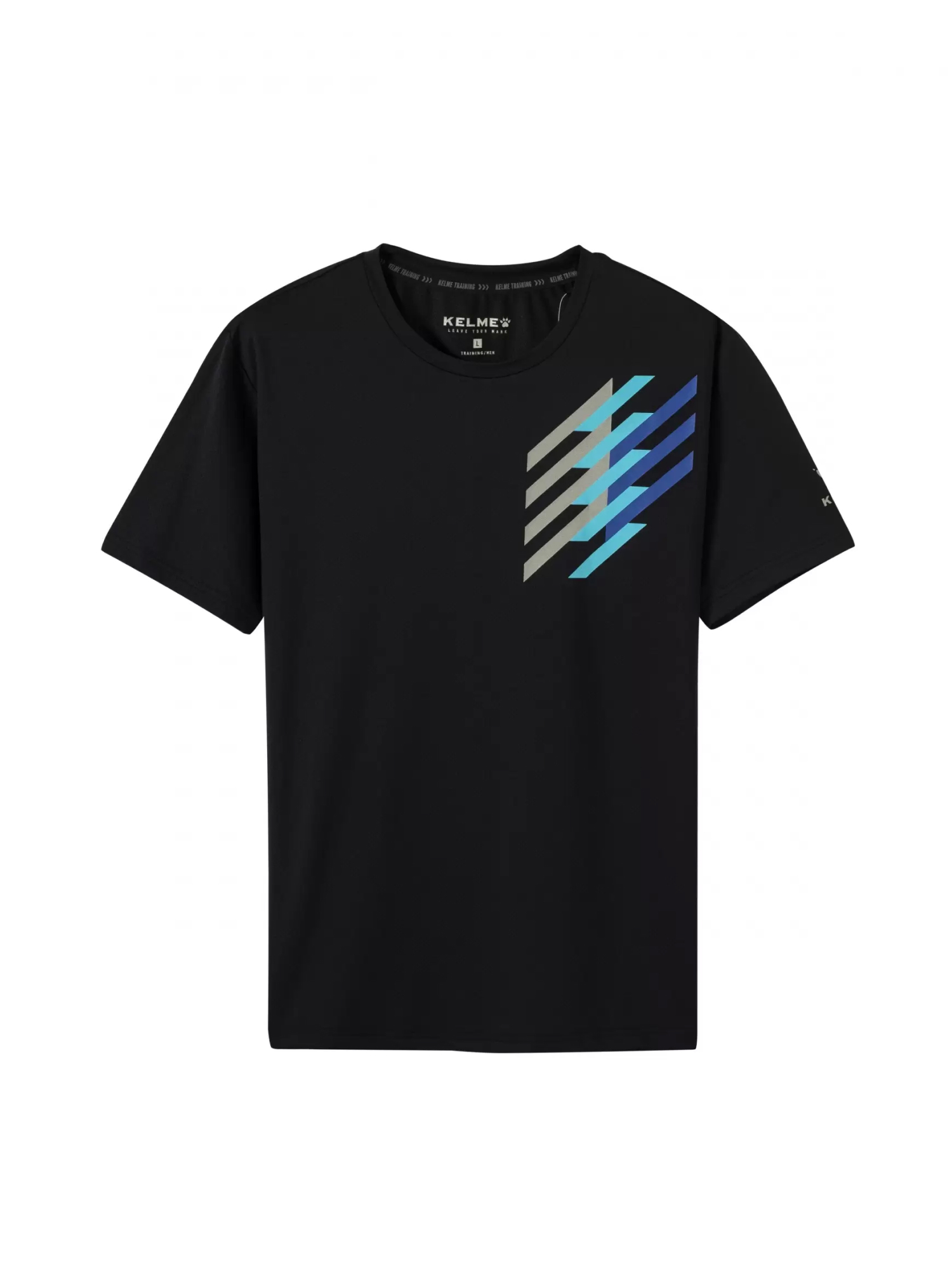Футболка KELME Round Neck Short T Black