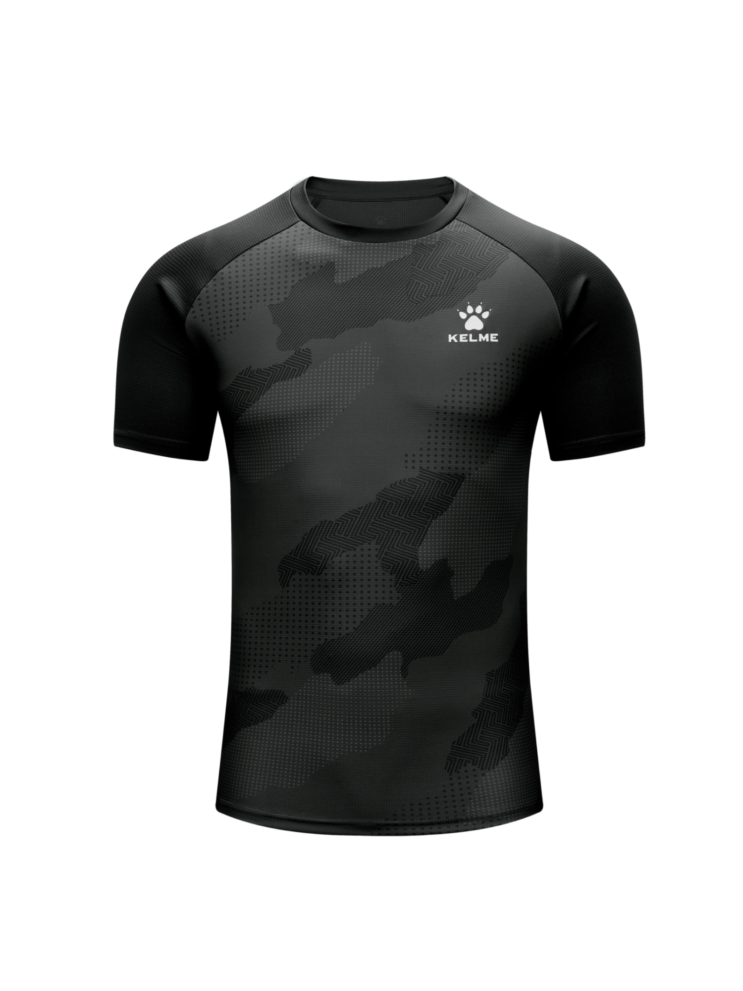 Футболка KELME Round Neck Short T Black