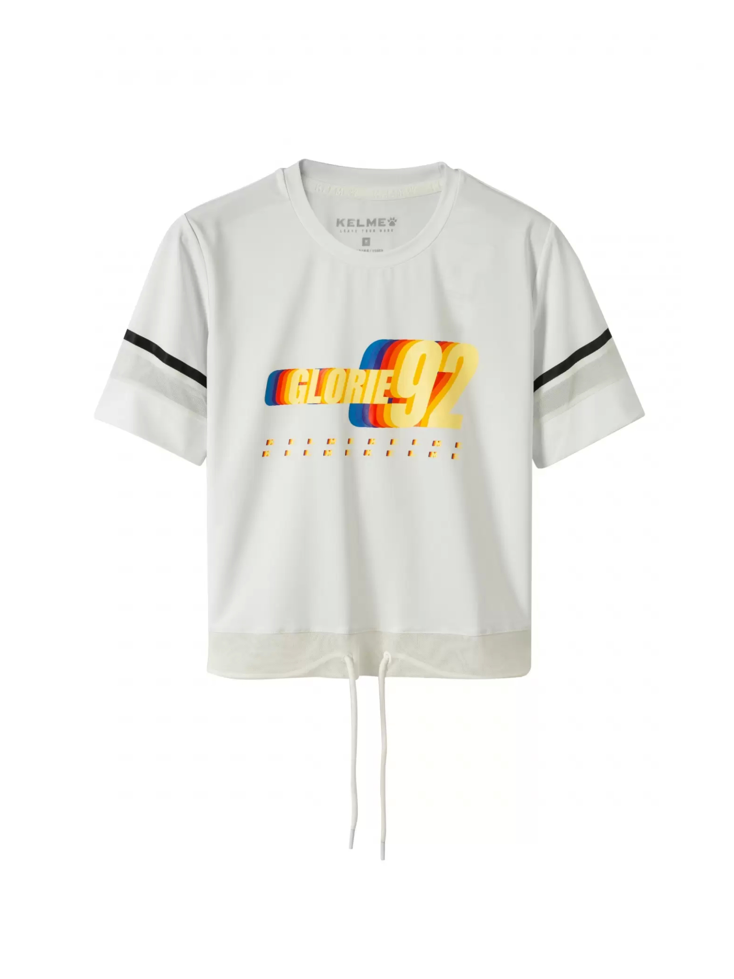 Футболка KELME Round Neck Short T White