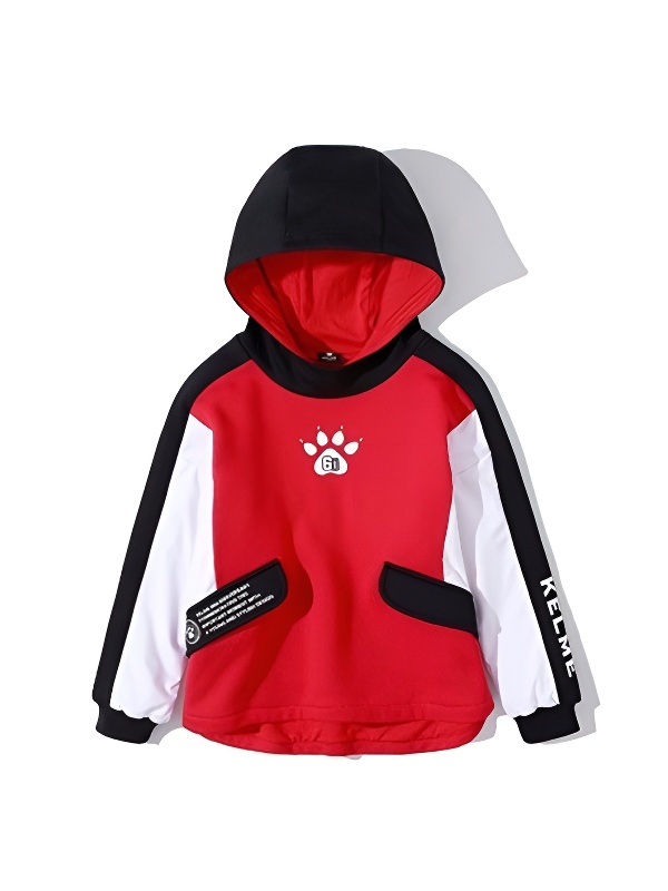 Детское худи KELME Boys Hooded Sweatshirt White