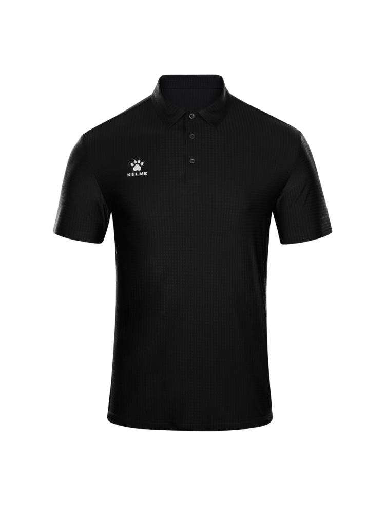 Футболка-поло KELME Short Sleeve Polo Shirt Black
