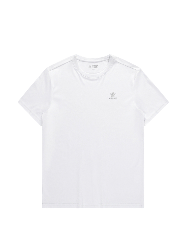 Футболка KELME Round Neck Short Sleeve T-Shirt White