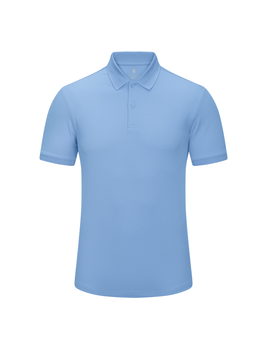 Футболка-поло KELME Short Sleeve Polo Shirt Light Blue