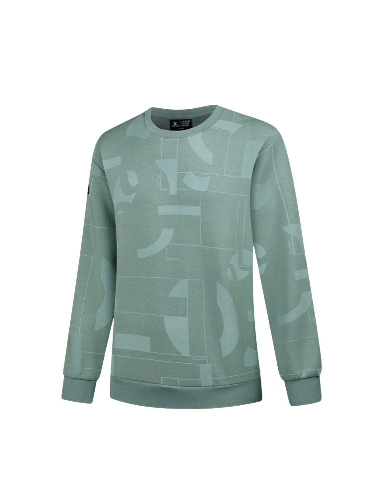 Свитшот KELME Crew Neck Sweatshirt Green