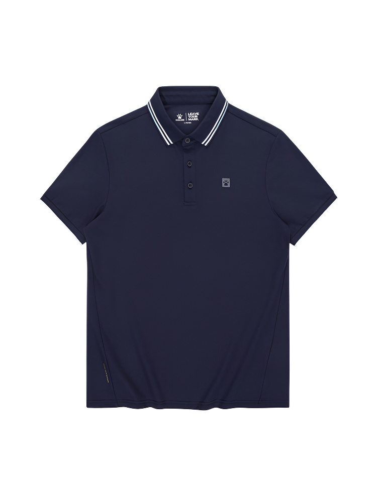 Футболка KELME Short Sleeve Polo Shirt Dark Blue