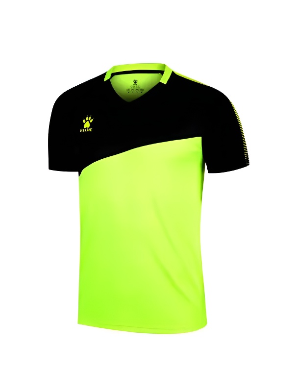 Футболка KELME Short Sleeve Football Jersey (Citric/Black)