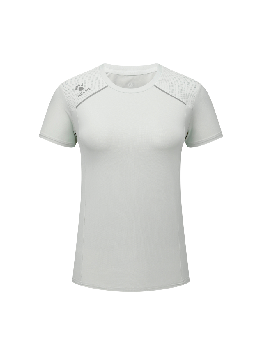 Футболка KELME Women's Round Neck T-Shirt Grey