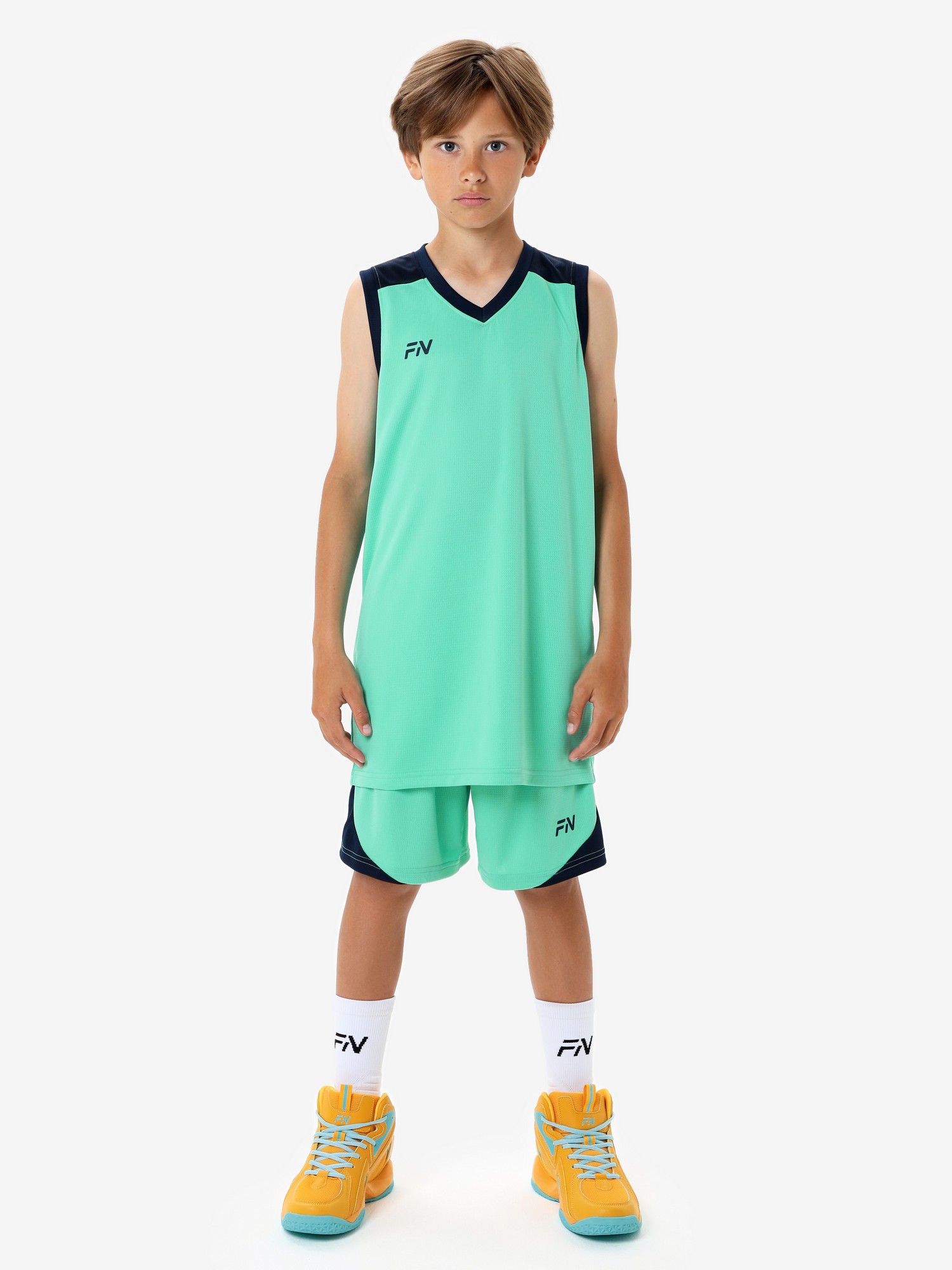 Детская баскетбольная форма FN Dunk Kid Mint