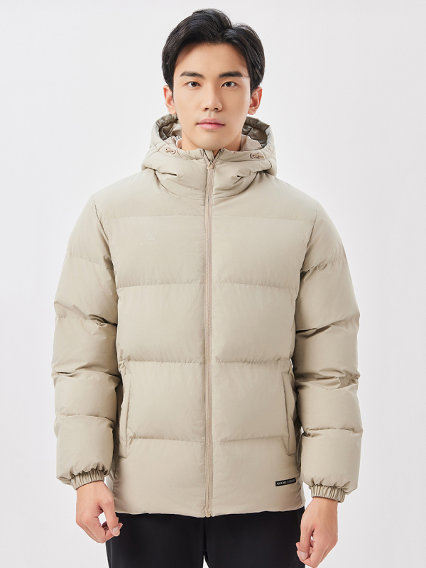 Пуховик KELME Hooded Cotton Jacket Grey