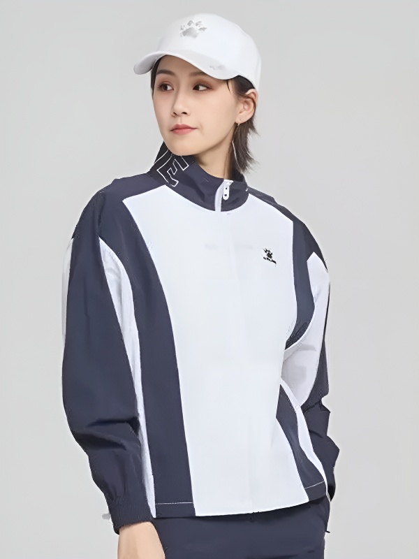 Ветровка KELME Woven Jacket (White/Dark Blue)