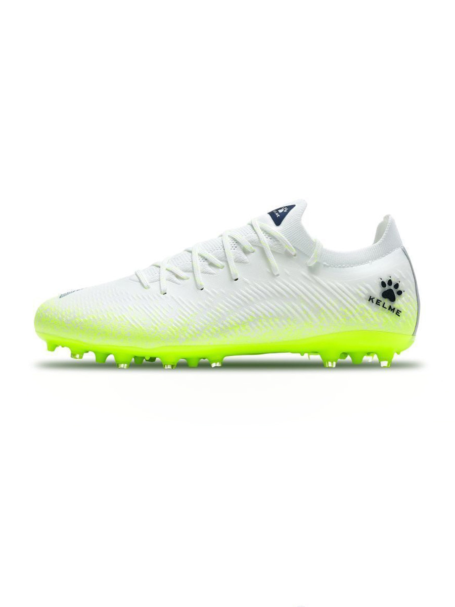 Бутсы KELME Men's Soccer Boots (MG) White/Light Green