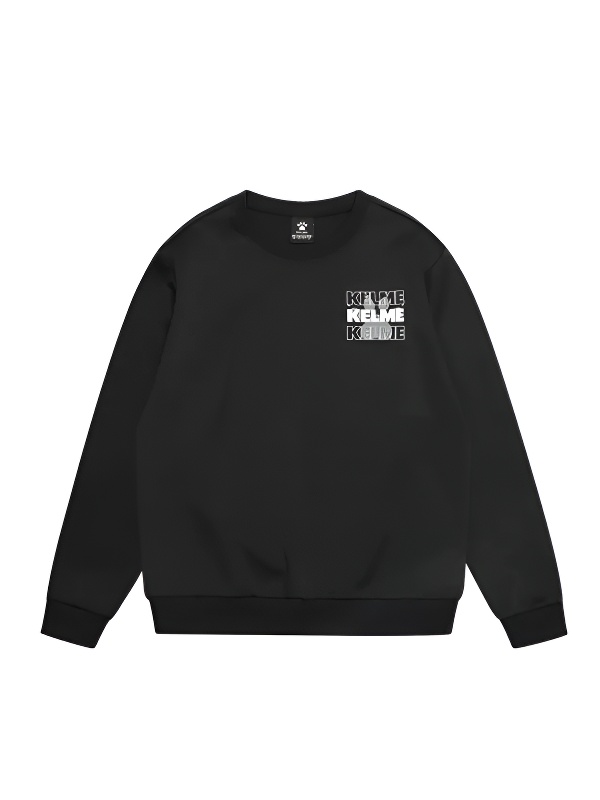 Свитшот KELME Knit Crew Neck Sweater Black