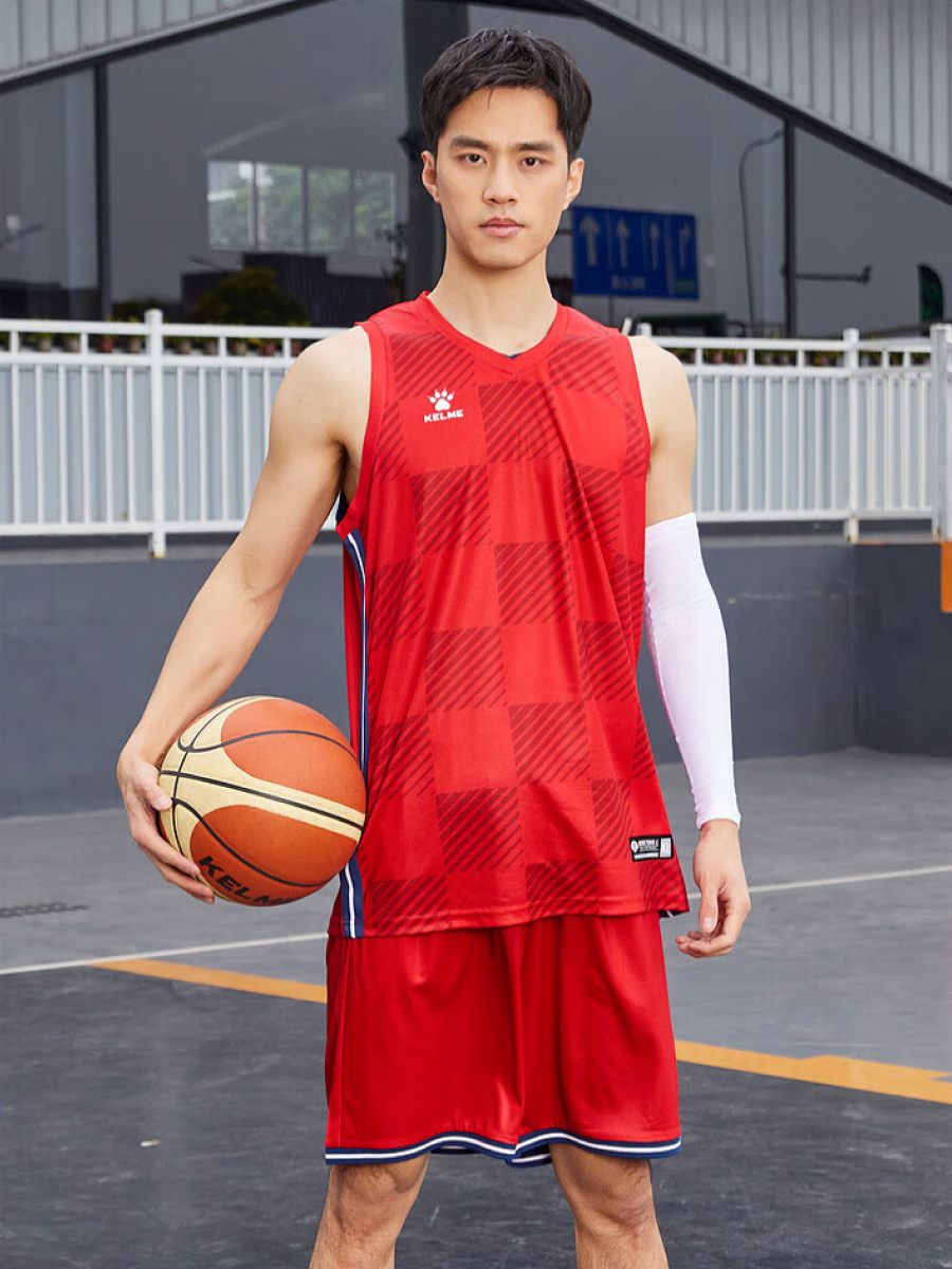 Баскетбольная форма KELME Basketball Clothes Red
