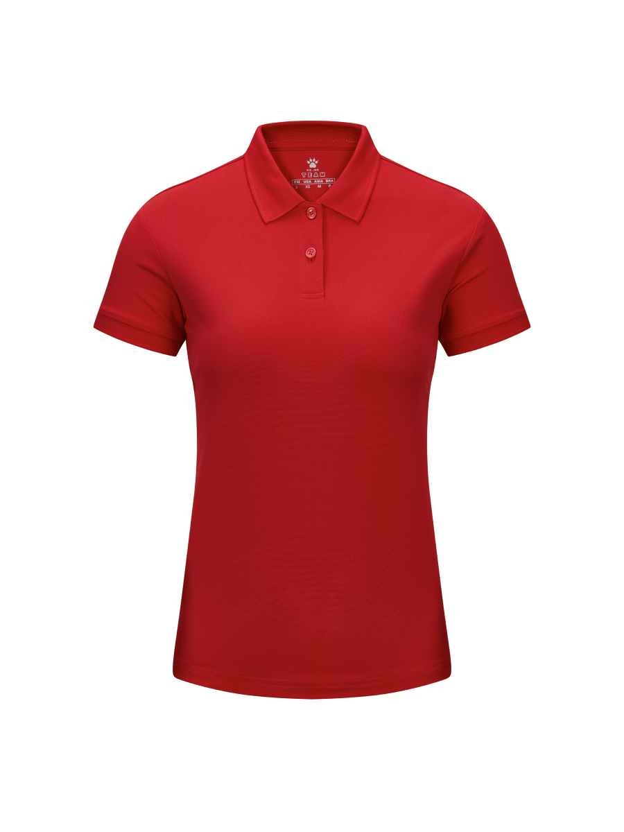 Футболка-поло KELME Women's Short Sleeve Polo Shirt Red