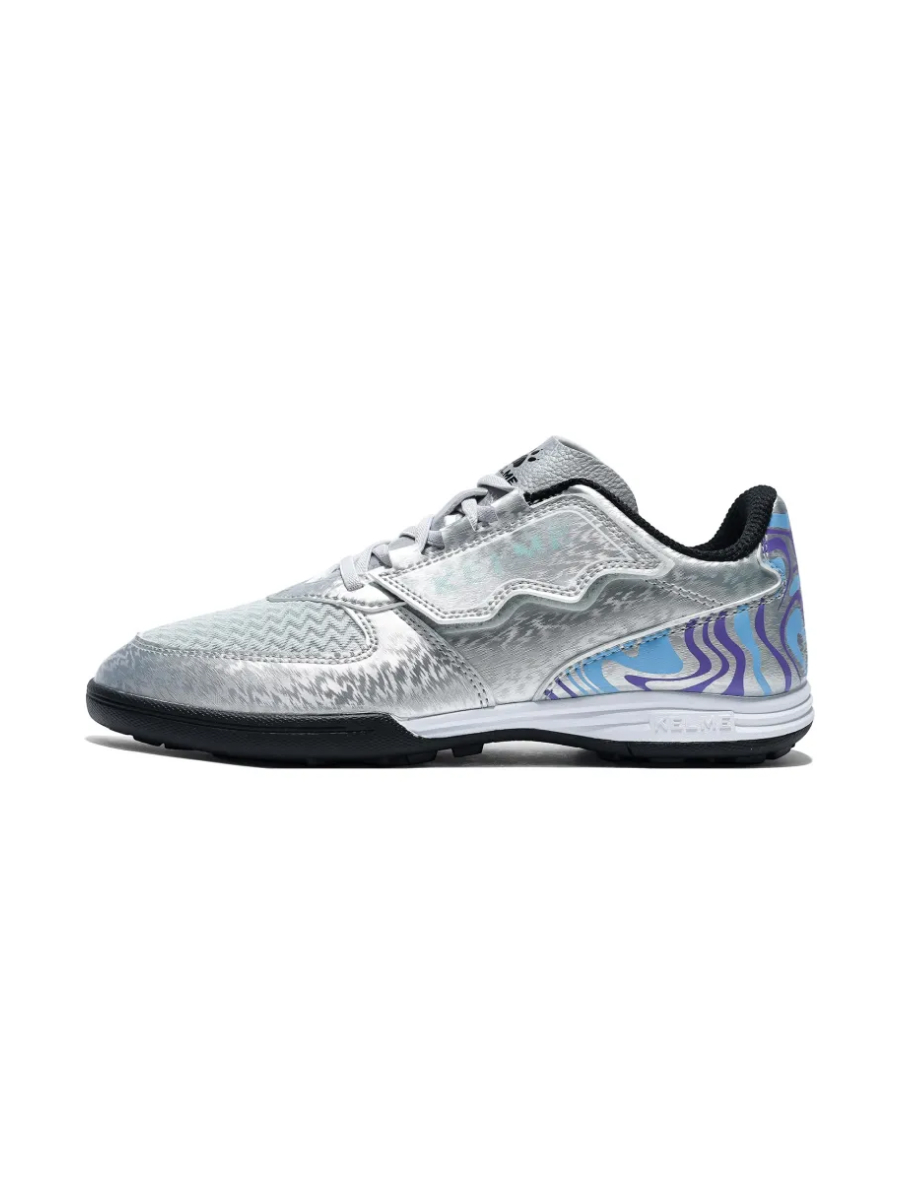 Детские шиповки KELME Kids' Soccer Cleats (TF) Silver