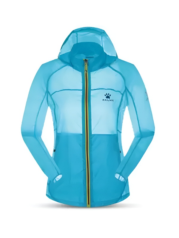 Ветровка KELME Women's Skin Trench Coat Light Blue