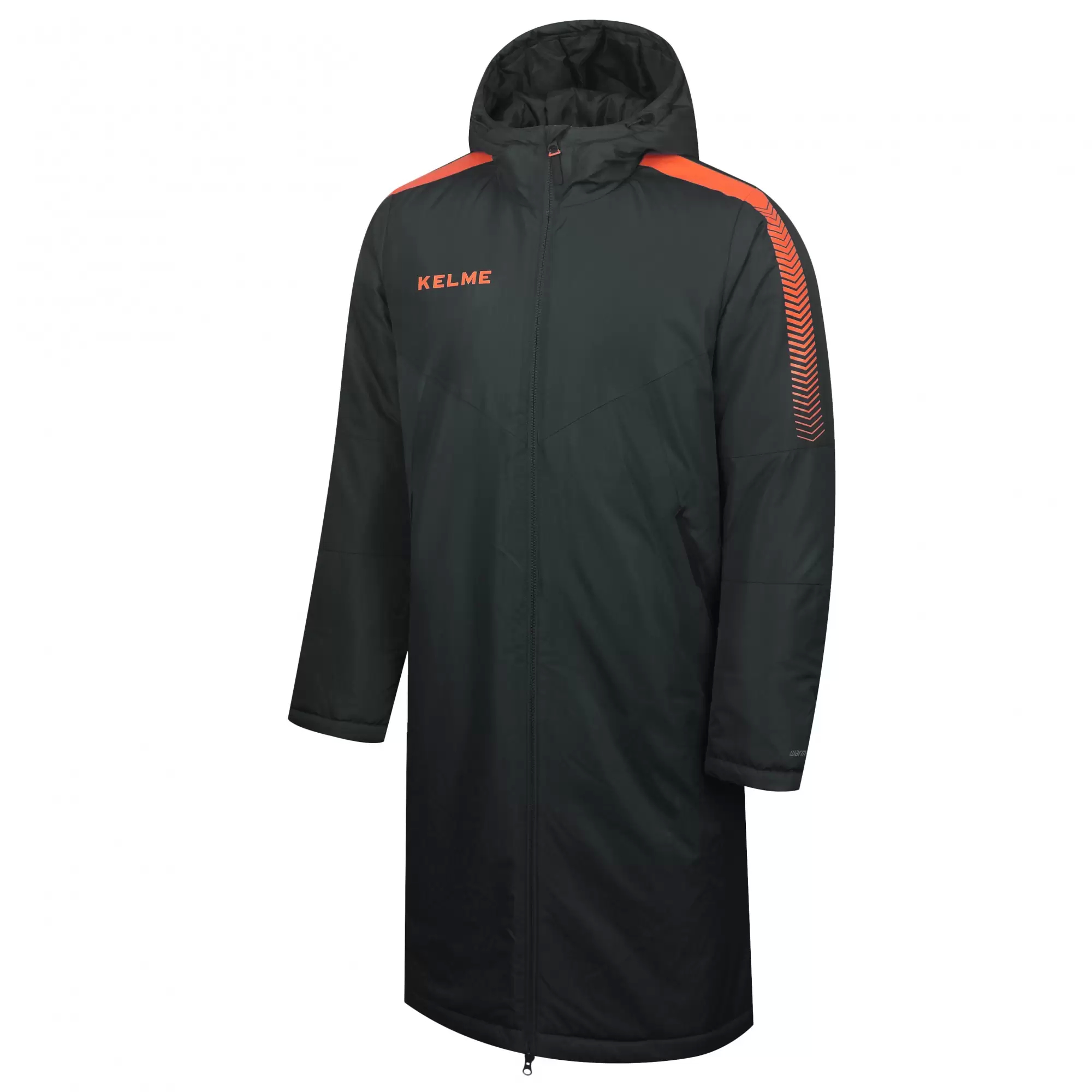 Куртка утепленная KELME Long Padded Jacket Dark Grey