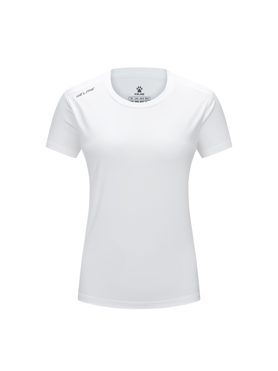 Футболка KELME Women's Round Neck T-shirt White