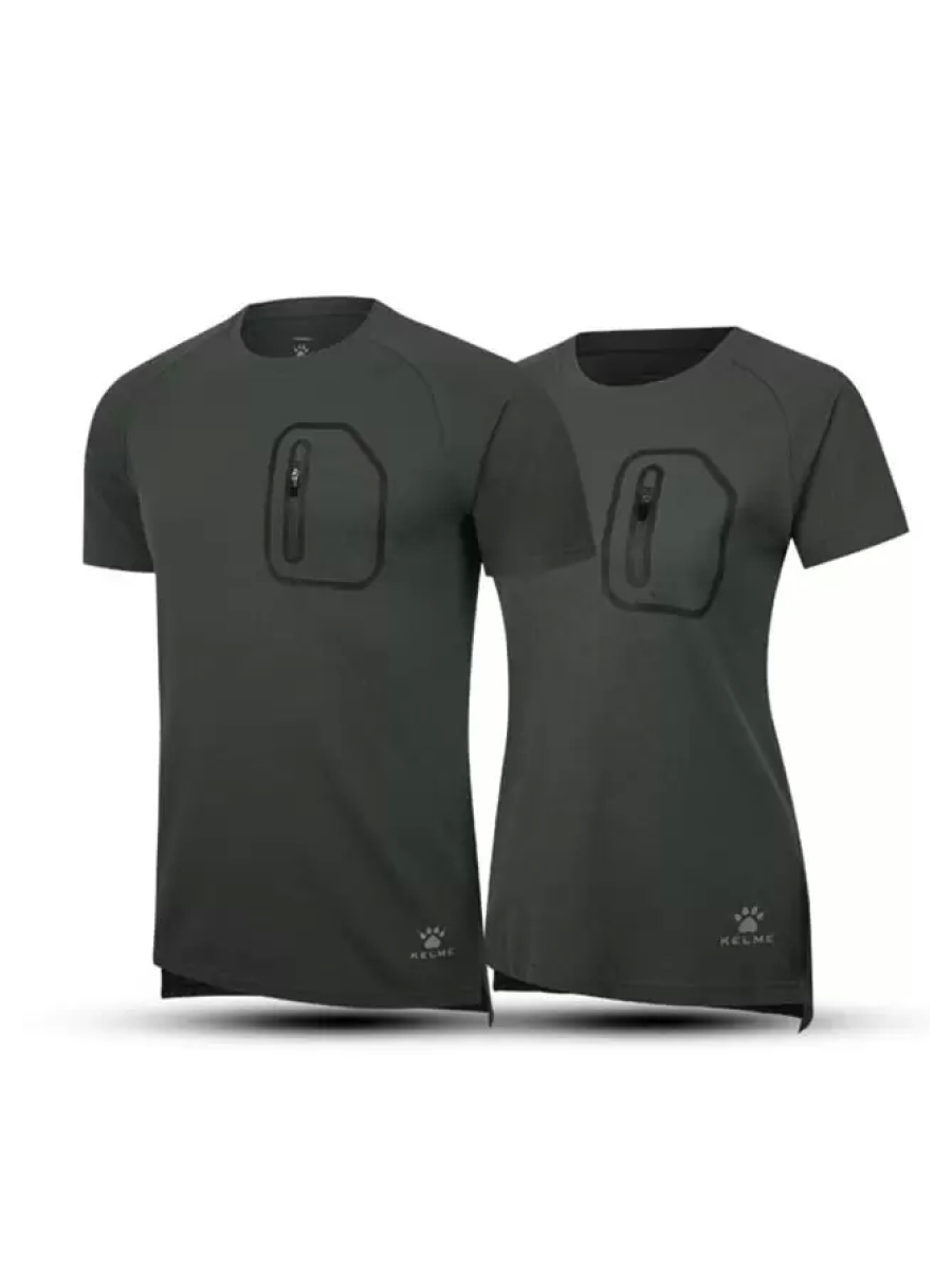 Футболка KELME Men's Medium Length T Dark Grey