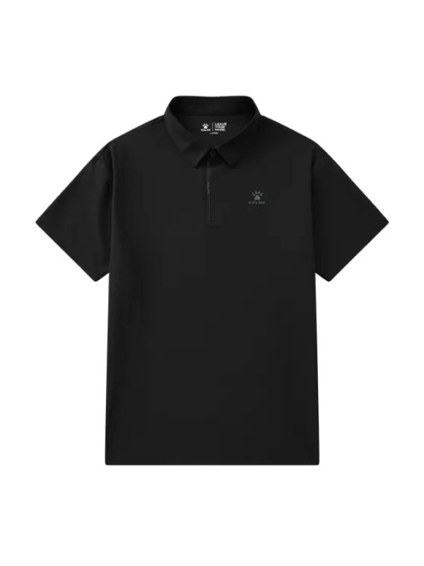 Футболка-поло KELME Short-sleeved Polo Shirt Black