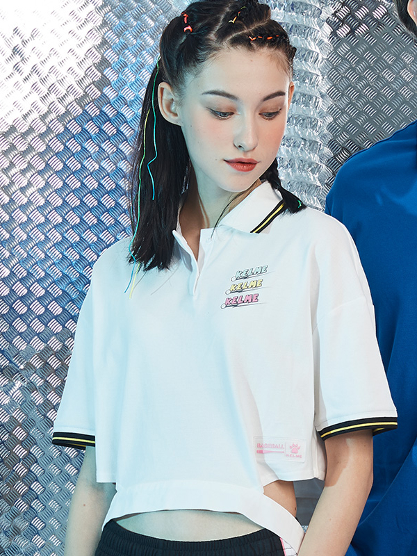 Футболка-поло KELME Short Sleeve Polo White