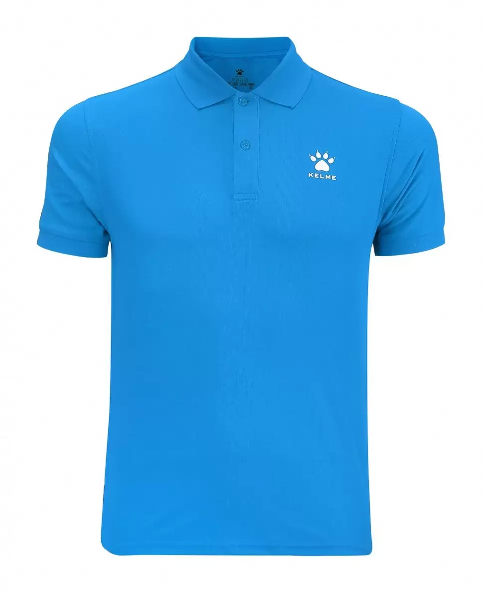 Футболка-поло KELME Polo Basic Light Blue