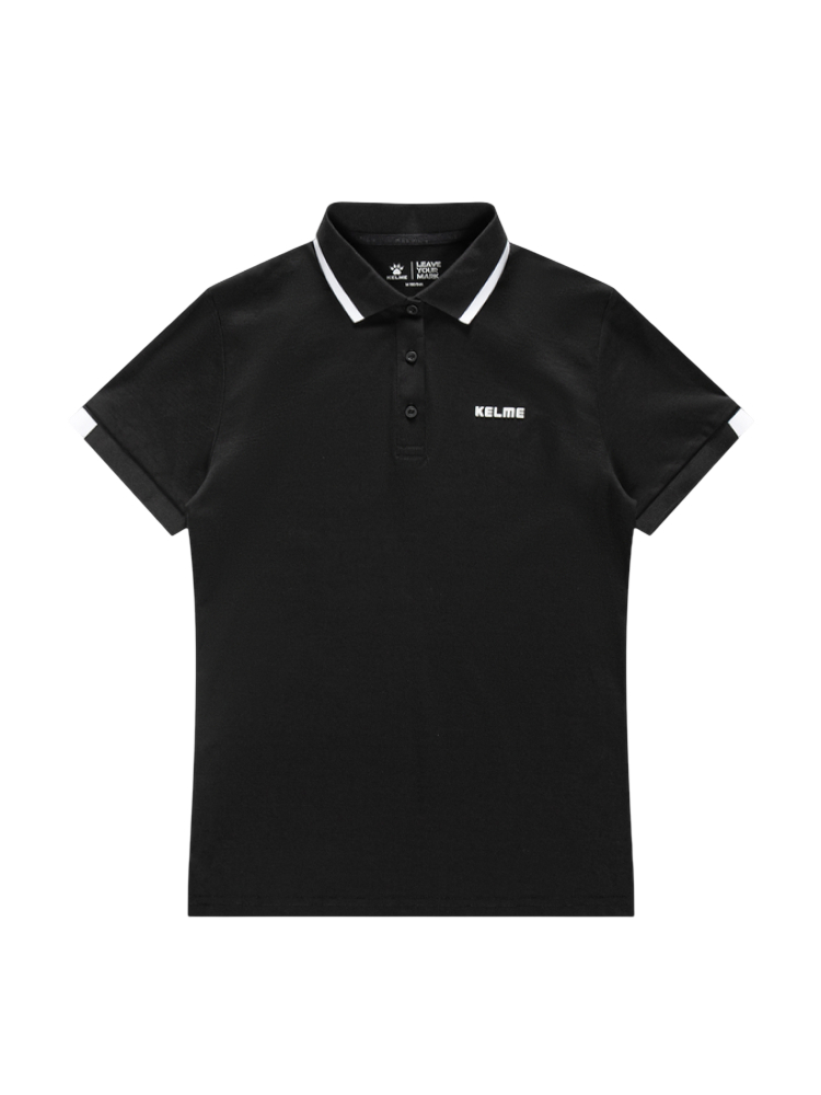 Футболка-поло KELME Short Sleeve Polo Shirt Black