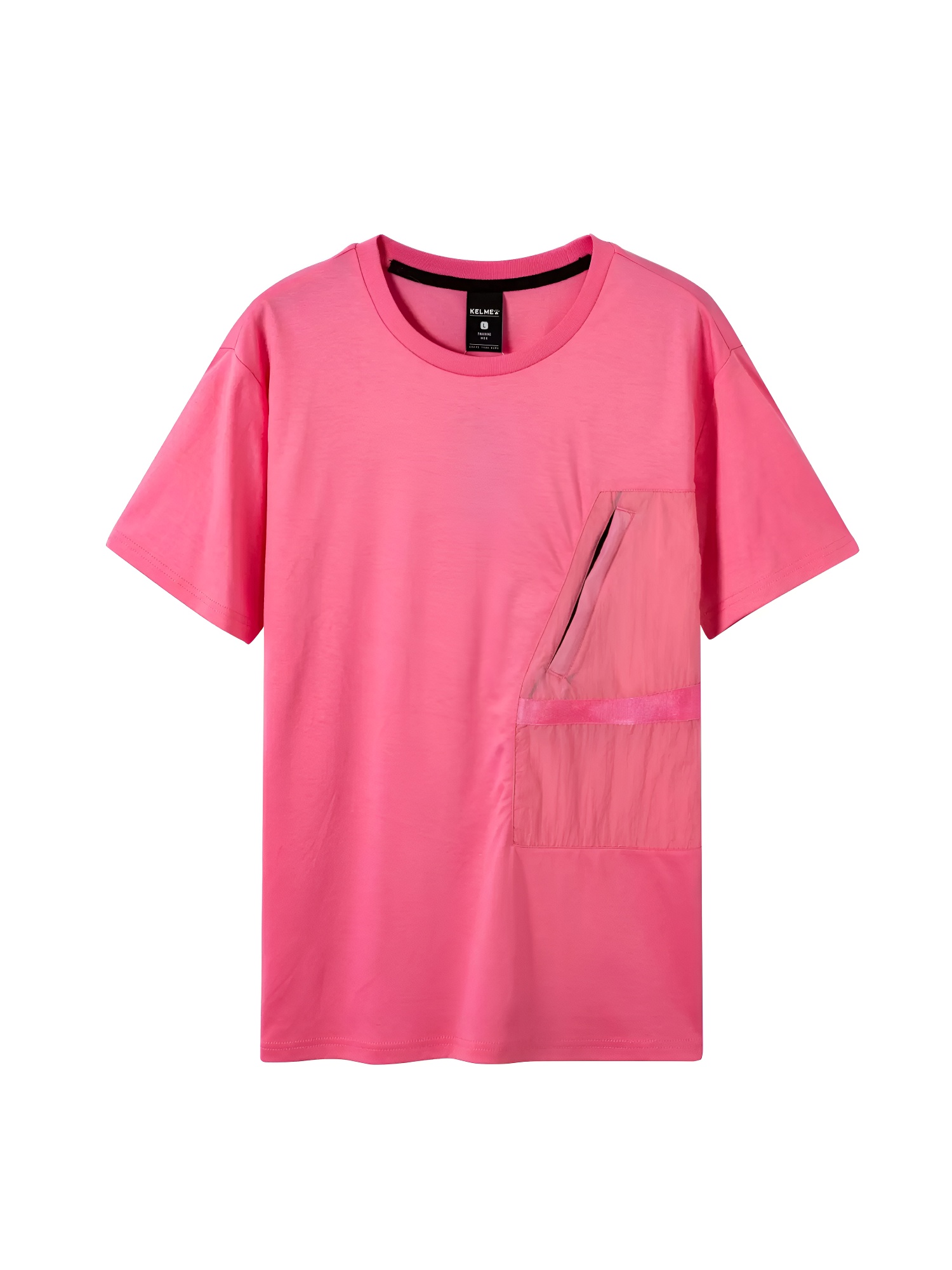 Футболка KELME Round Neck Short T Pink