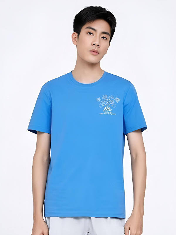 Футболка KELME Short Sleeve T-Shirt Light Blue
