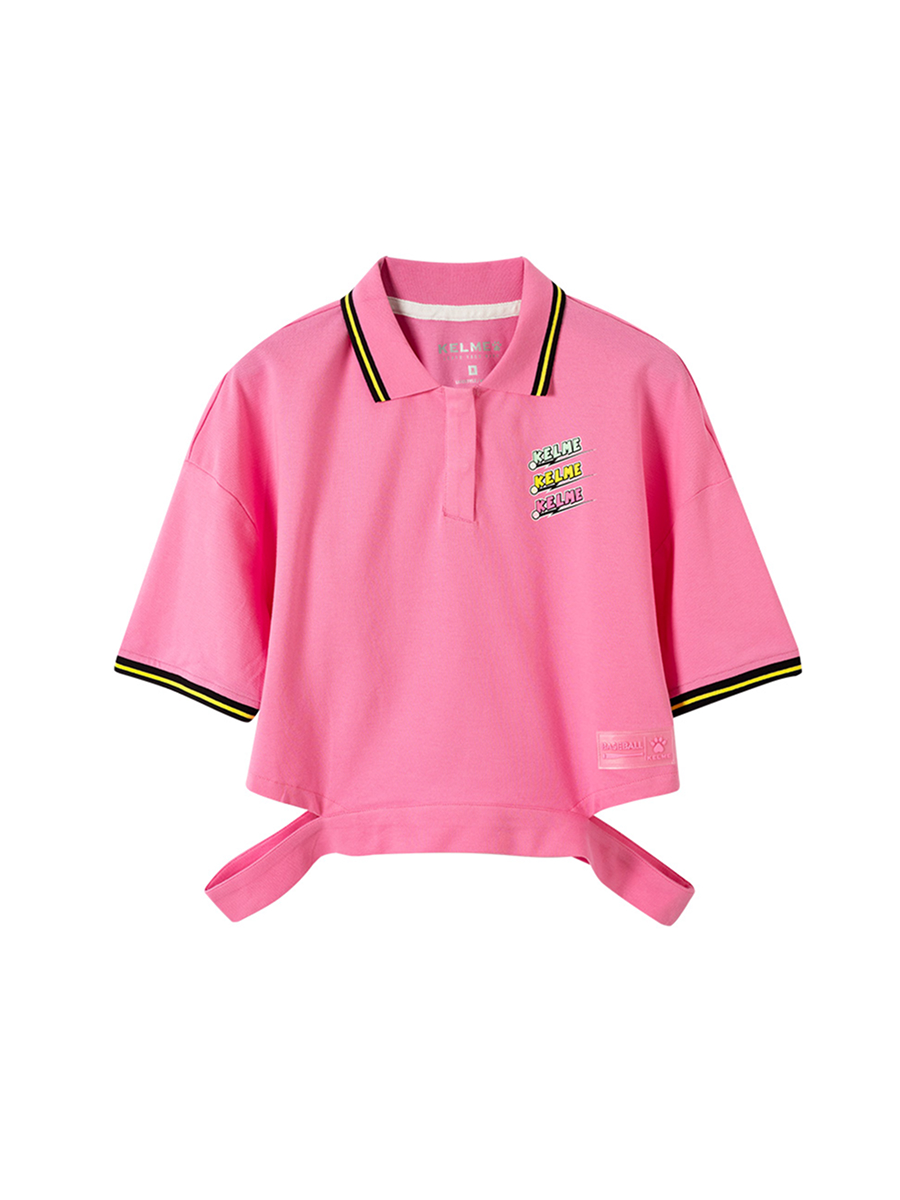 Футболка-поло KELME Short Sleeve Polo Pink