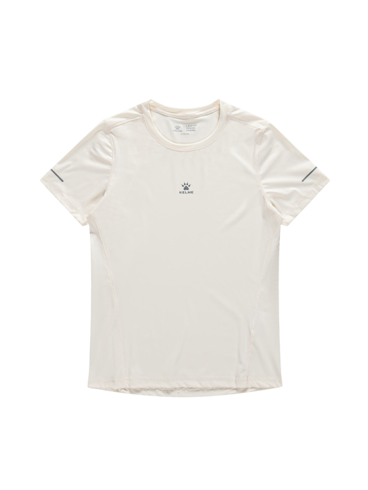 Футболка KELME Round Neck Short Sleeve T-Shirt White