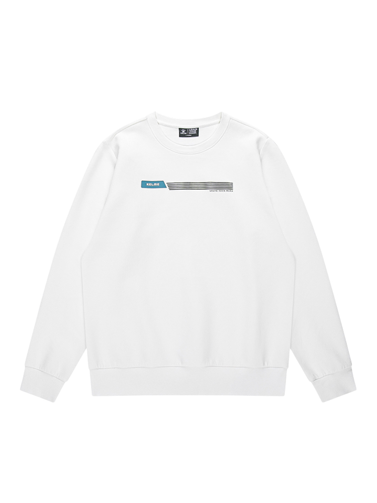 Свитшот KELME Round Neck Sweater White