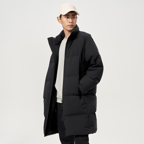 Пуховик KELME Long Down Jacket Black
