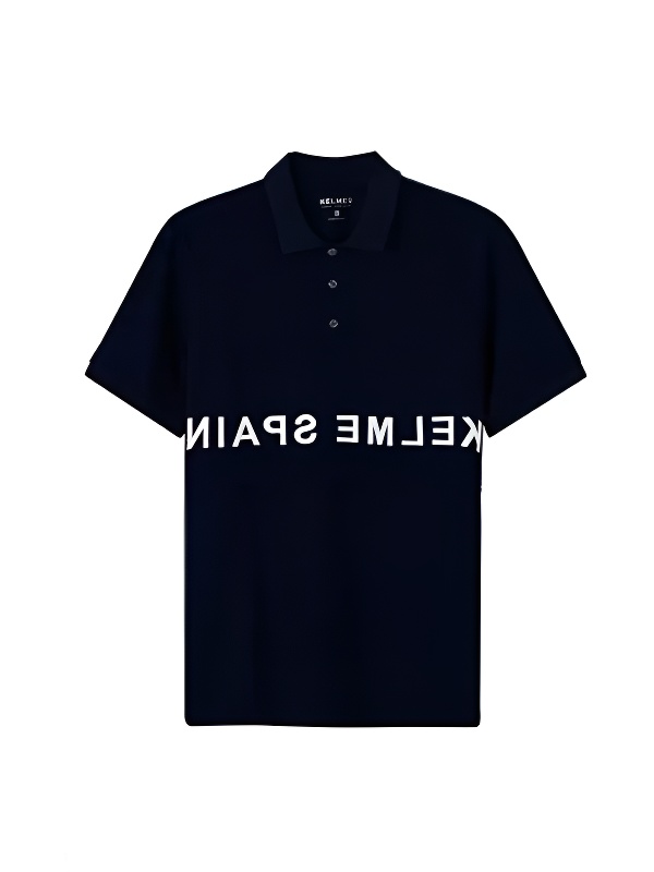 Футболка-поло KELME Short Sleeve Polo Shirt Dark Blue