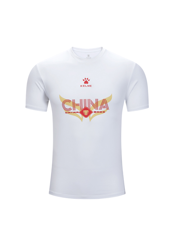 Футболка KELME Round Neck T-Shirt White