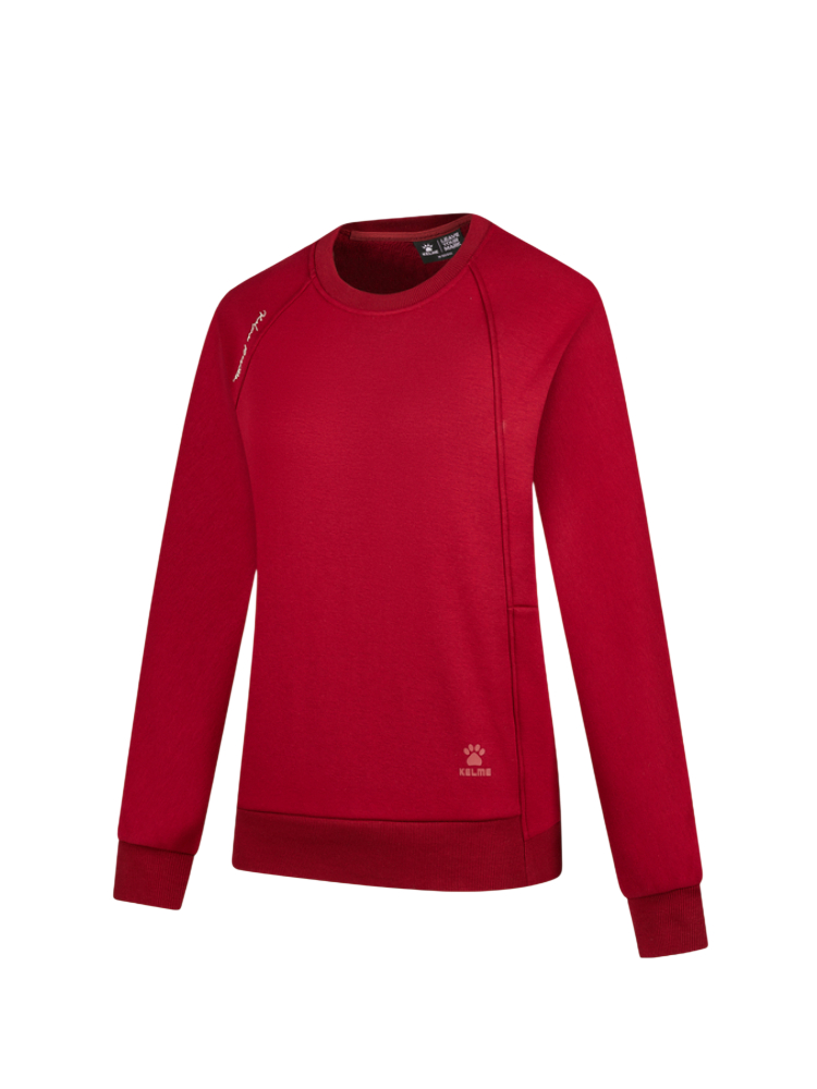 Свитшот KELME Fleece Crew Neck Sweatshirt Red
