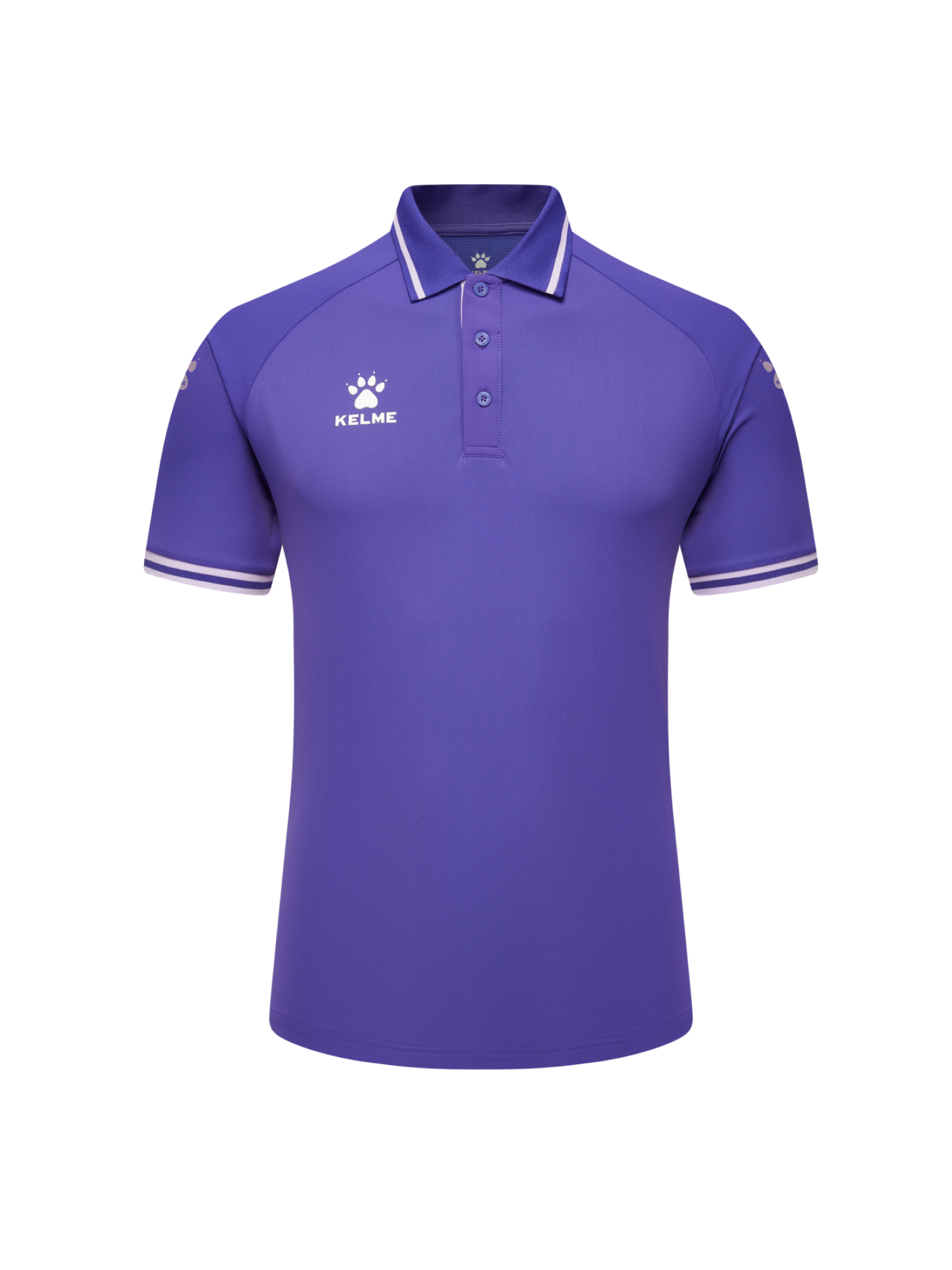 Футболка-поло KELME Short Sleeve Polo Shirt Violet