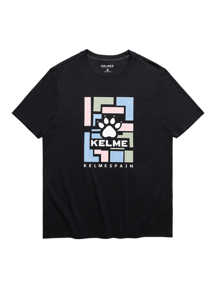 Футболка KELME Short Sleeve T-Shirt Dark Blue