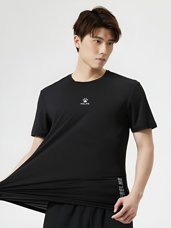 Футболка KELME Crew Neck T-Shirt Black