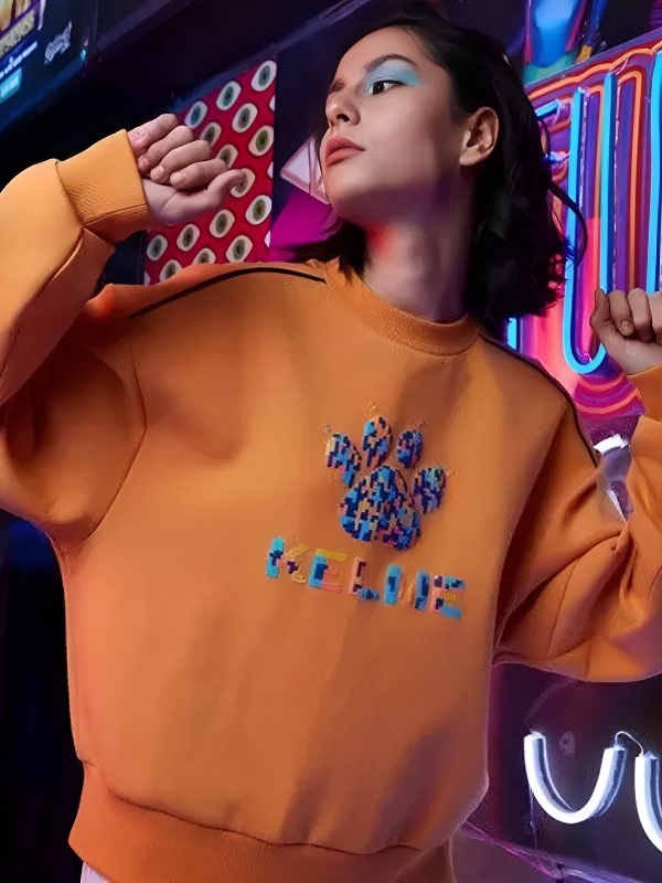 Свитшот KELME Round Neck Sweater Orange